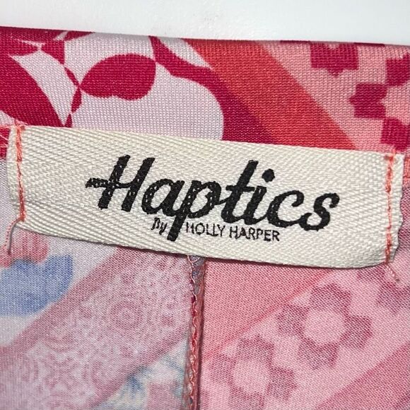 Haptics Boho High Neck Ditzy Print Tank Top - Picture 6 of 11